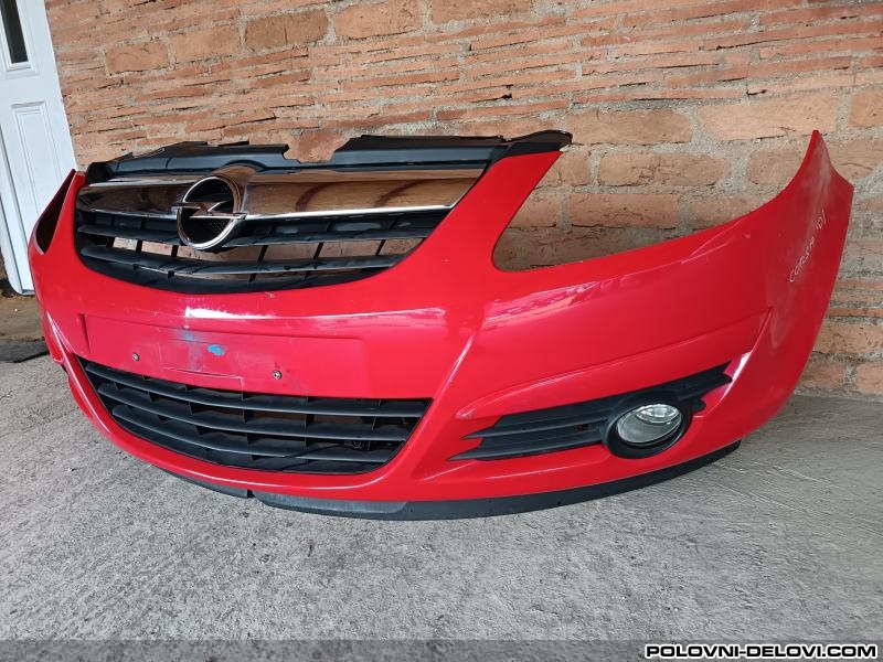 Opel  Corsa  D Prednji Branik Crveni 06-11