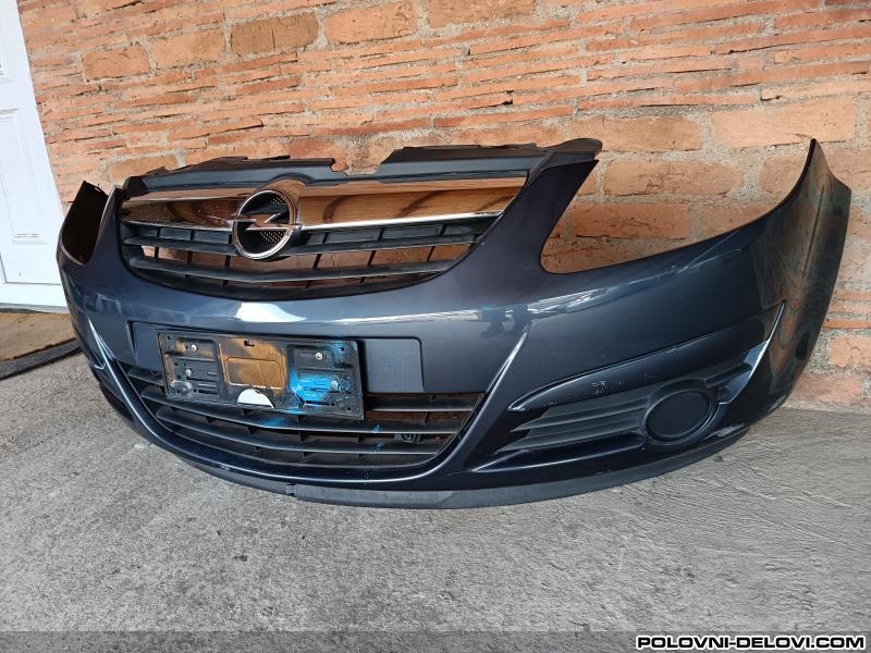 Opel  Corsa D Prednji Branik Mis Sivi 06-11 