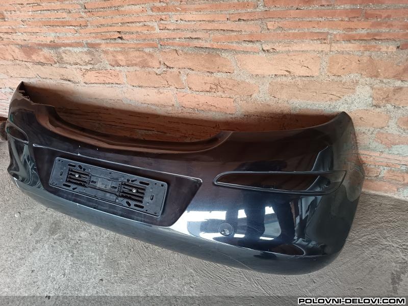 Opel  Corsa D Zadnji Branik Crni 06-14