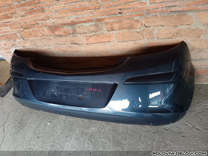 Opel  Corsa  D Zadnji Branik Mis Siva 06-14