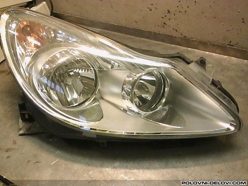 Opel  Corsa Farovi Svetla I Signalizacija