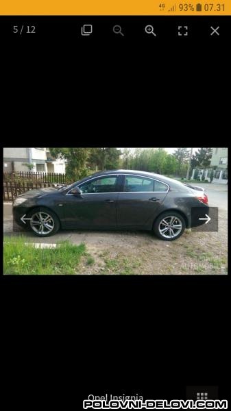 Opel  Insignia  Kocioni Sistem