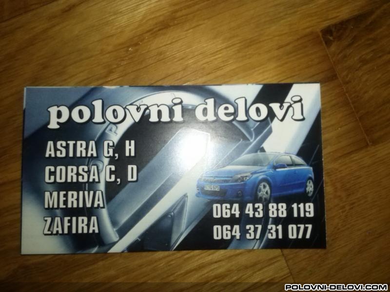 Opel  Meriva Cdti Razni Delovi