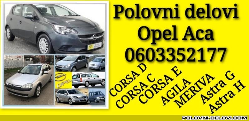 Opel  Meriva Meriva Razni Delovi