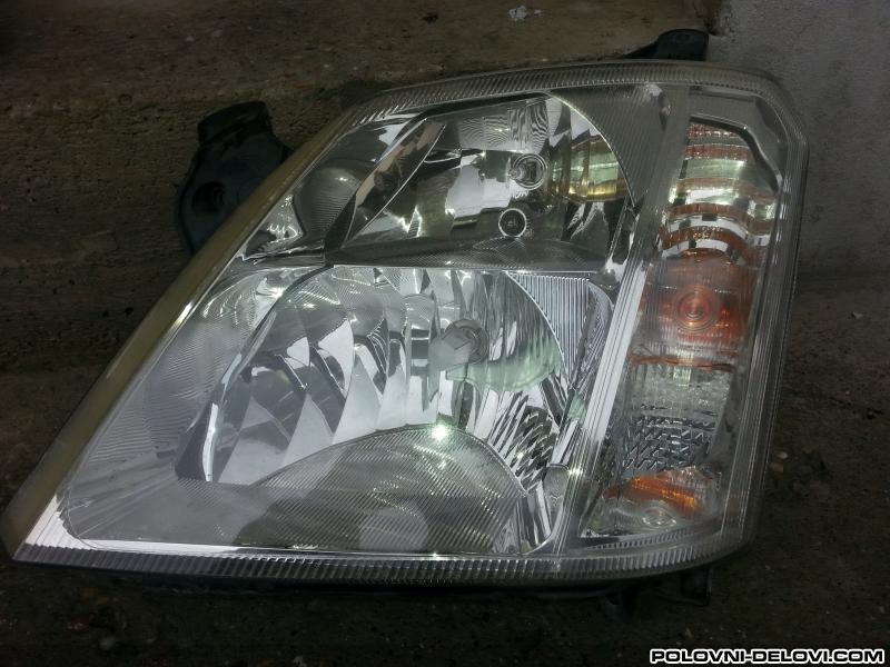 Opel  Meriva  Svetla I Signalizacija