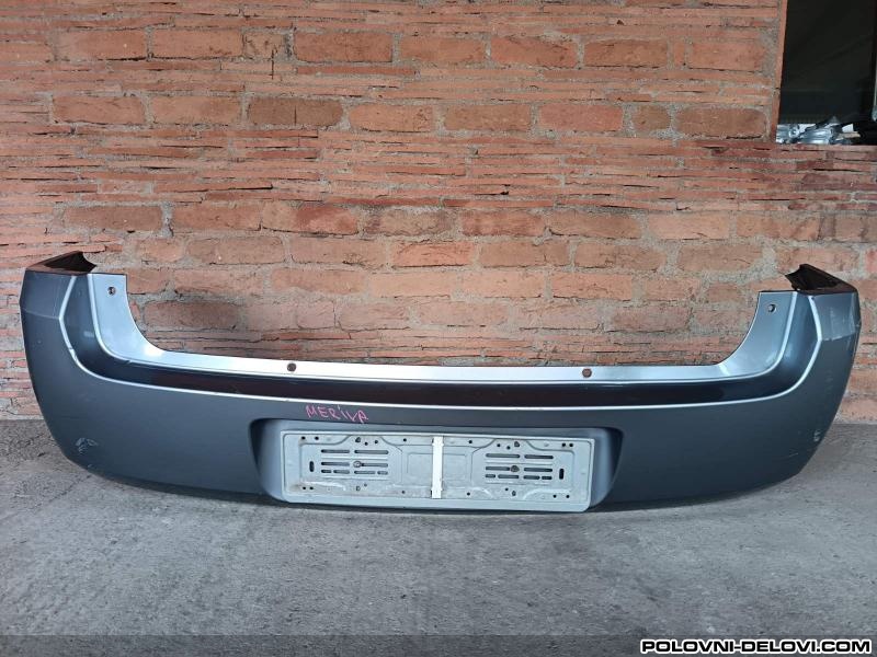 Opel  Meriva  Zadnji Branik Plavo Siva Z163 03-10