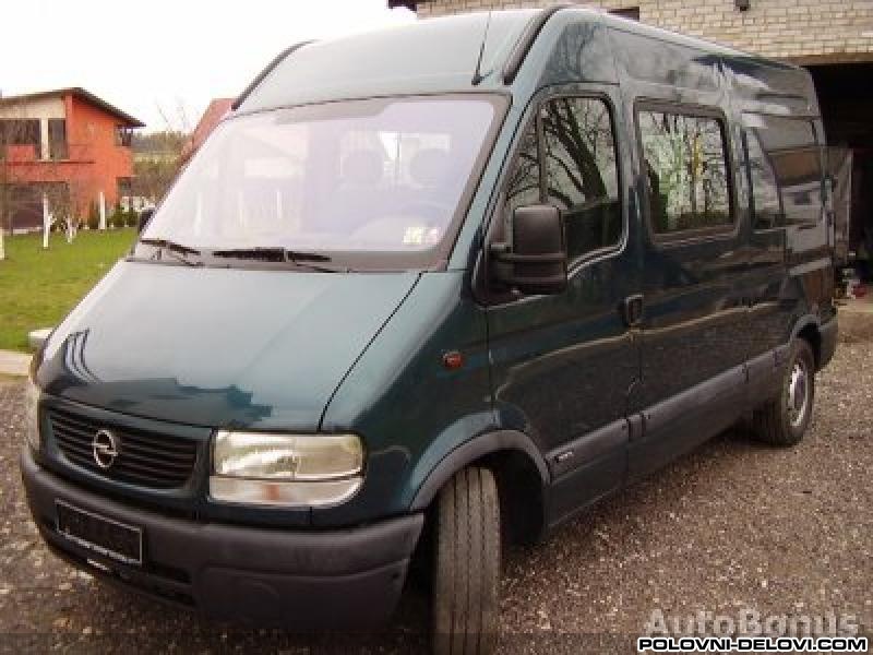 Opel  Movano 2.2cdti 2.5cdti Kompletan Auto U Delovima