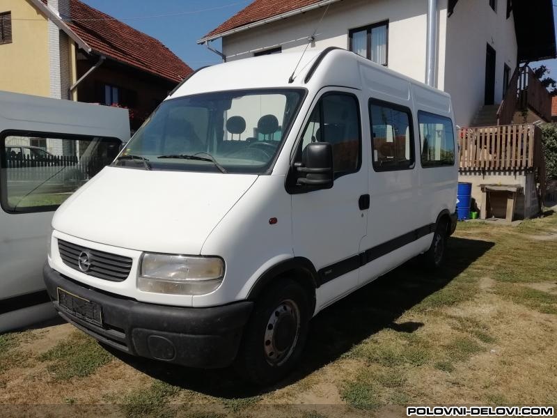 Opel  Movano 2.5dci 2.2dci 3.0 Dc Kompletan Auto U Delovima