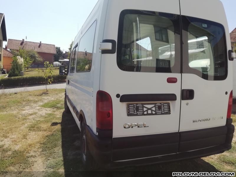 Opel  Movano 2.5dci 2.2dci 3.0 Dc Kompletan Auto U Delovima