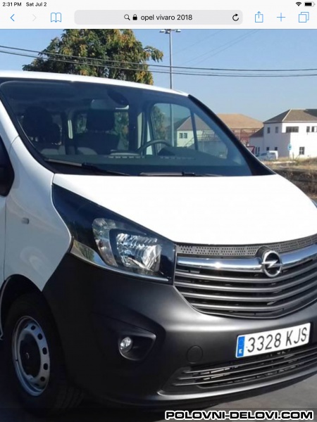 Opel  Vivaro 1.6cdti Bi Turbo Kompletan Auto U Delovima
