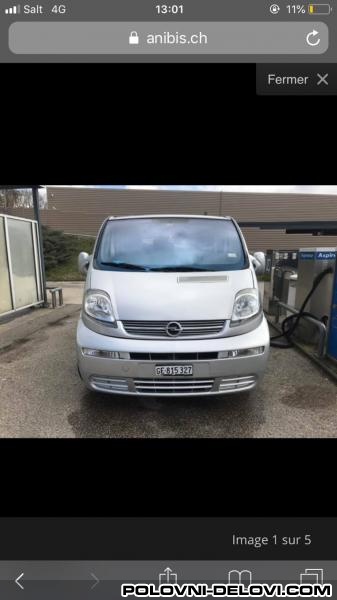 Opel  Vivaro 1.9 2.0. 2.5 1.6 Kompletan Auto U Delovima