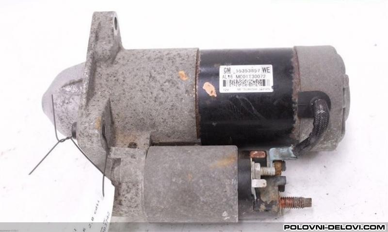 Opel  Zafira Anlaser Elektrika I Paljenje
