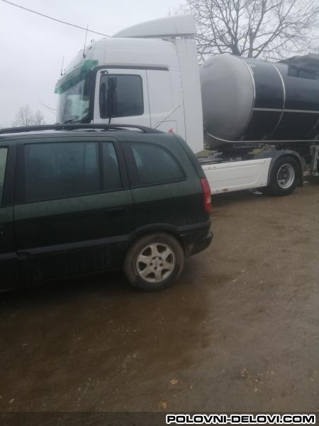 Opel  Zafira Dizel 74kw Menjac I Delovi Menjaca