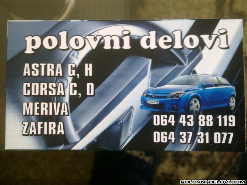 Opel  Zafira  Menjac I Delovi Menjaca