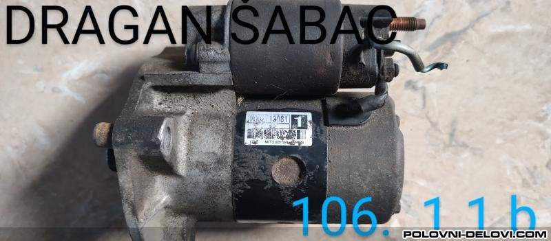 Peugeot  106 Anlaser Alnaser 1.1 Elektrika I Paljenje