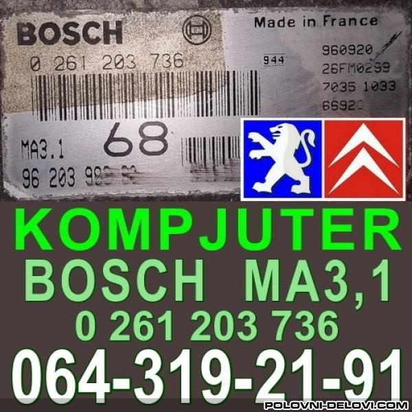 Peugeot  106 BOSCH MA3.1 Elektrika I Paljenje