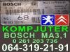 Peugeot  106 BOSCH MA3.1 Elektrika I Paljenje