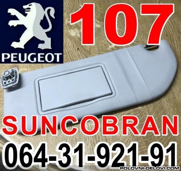 Peugeot  107  Enterijer