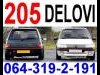 Peugeot  205 DIZNA Razni Delovi