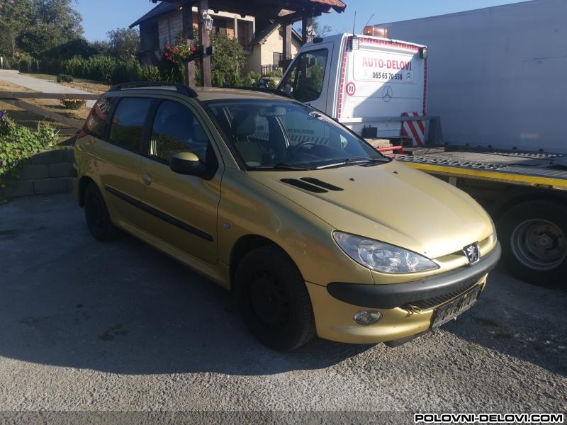 Peugeot  206 1.1 1.4 1.6 1.9 2.0 Kompletan Auto U Delovima