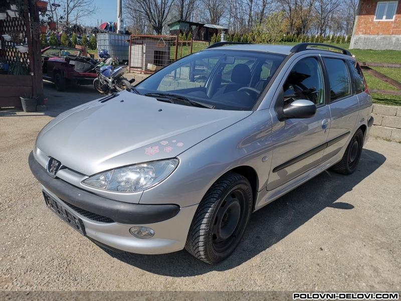 Peugeot  206 1.1 1.4 1.6 1.9 2.0 Kompletan Auto U Delovima