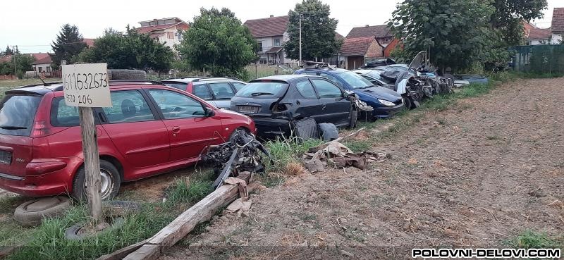 Peugeot  206 1.4 Hdi 1.4 B 1.6b Kompletan Auto U Delovima
