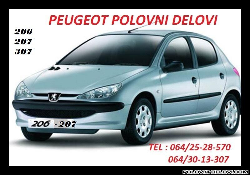 Peugeot  206 1.4hdi 1.4b 1.1b Kompletan Auto U Delovima