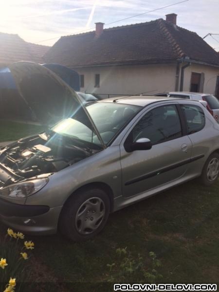 Peugeot  206 1.4hdi. 1.2 B. 1.6b Kompletan Auto U Delovima