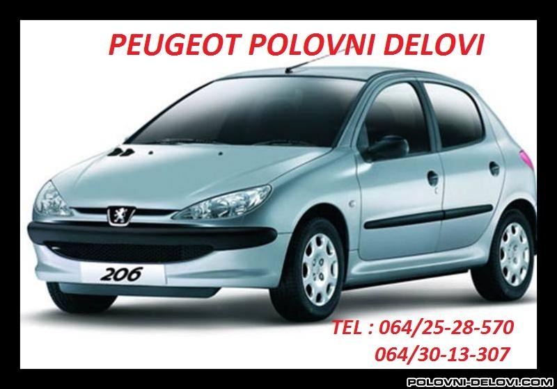 Peugeot  206 1.4hdi. 1.2 B. 1.6b Kompletan Auto U Delovima
