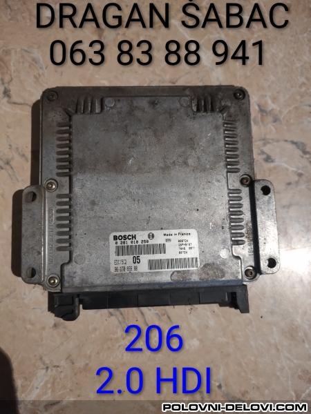 Peugeot  206 9637089980 Kompjuter Elektrika I Paljenje