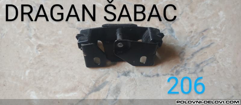 Peugeot  206 Brava Gepek  Karoserija