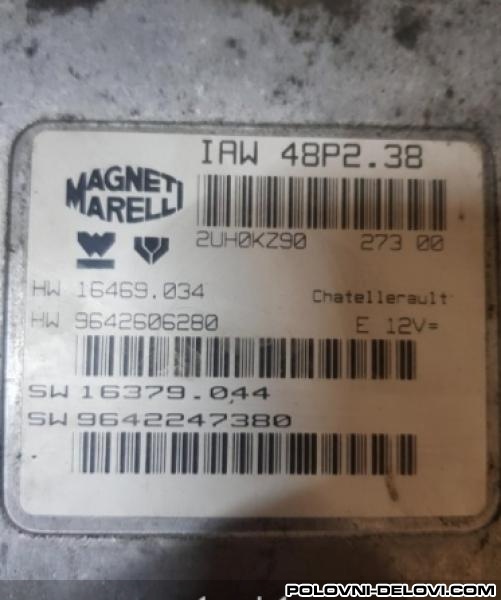 Peugeot  206  Elektrika I Paljenje