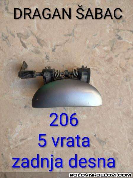 Peugeot  206 Kvaka  Karoserija