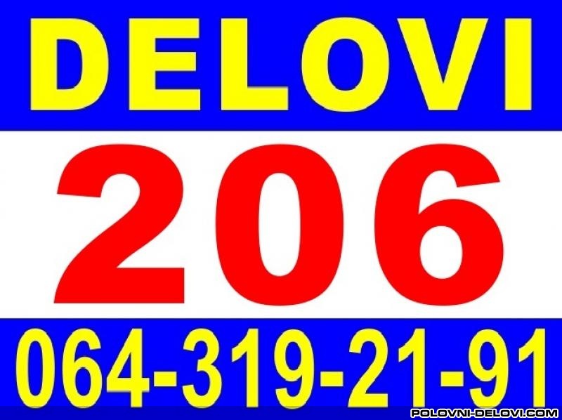 Peugeot  206  Motor I Delovi Motora