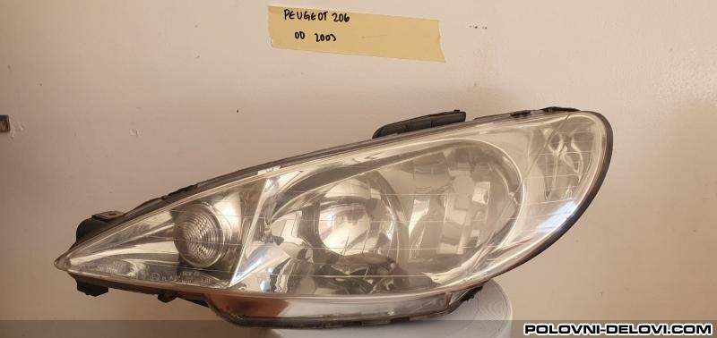 Peugeot  206 Pezo 206 Svetla I Signalizacija