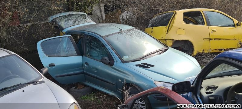 Peugeot  206 Polovni Delovi Kompletan Auto U Delovima