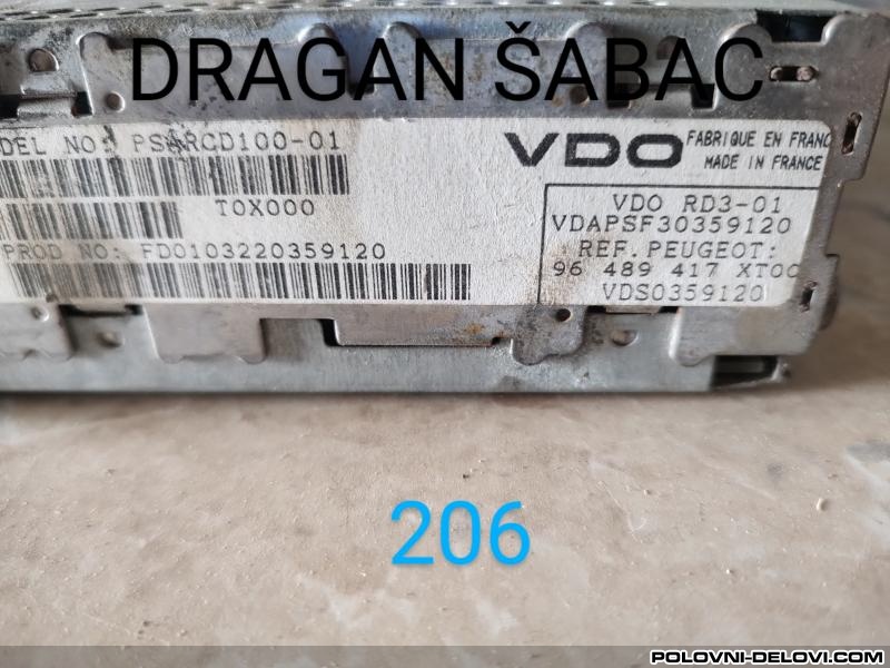 Peugeot  206 Radio  Tuning