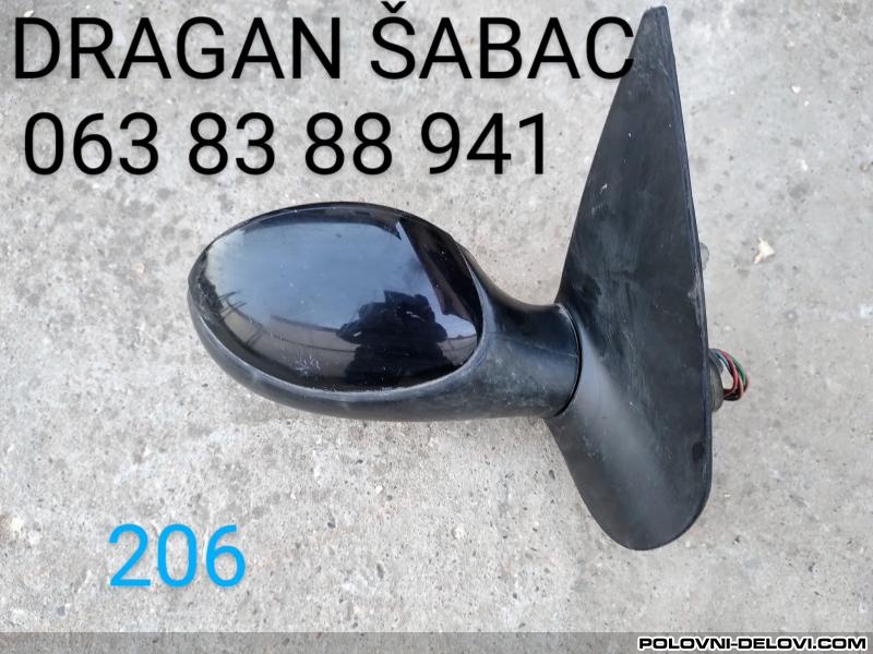 Peugeot  206 Retrovizor Desni  Karoserija
