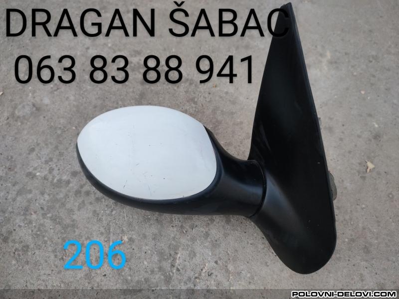 Peugeot  206 Retrovizor Desni  Karoserija