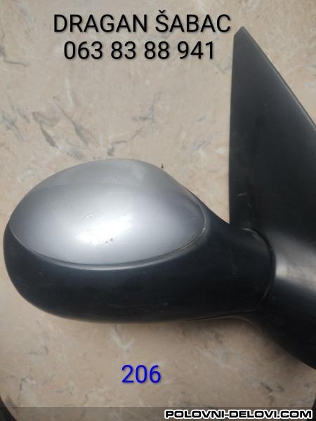 Peugeot  206 Retrovizor  Karoserija
