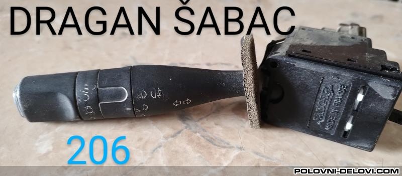 Peugeot  206 Rucica Migavca  Elektrika I Paljenje