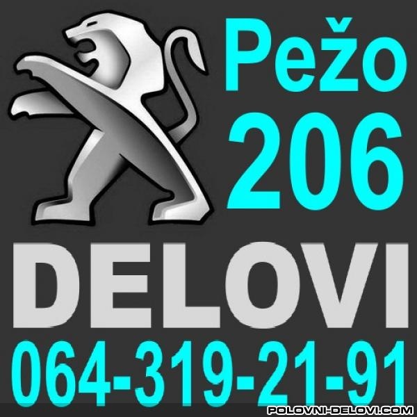 Peugeot 206 Stakla