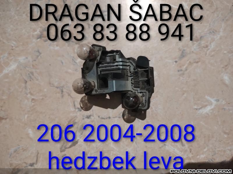 Peugeot  206 Stop Svetlo  Svetla I Signalizacija