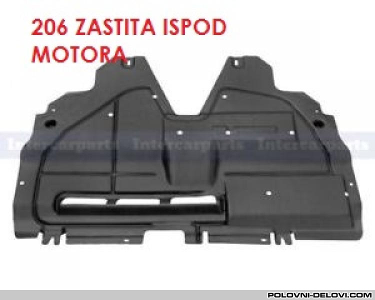 Peugeot  206 Zastita Motora Donja Karoserija