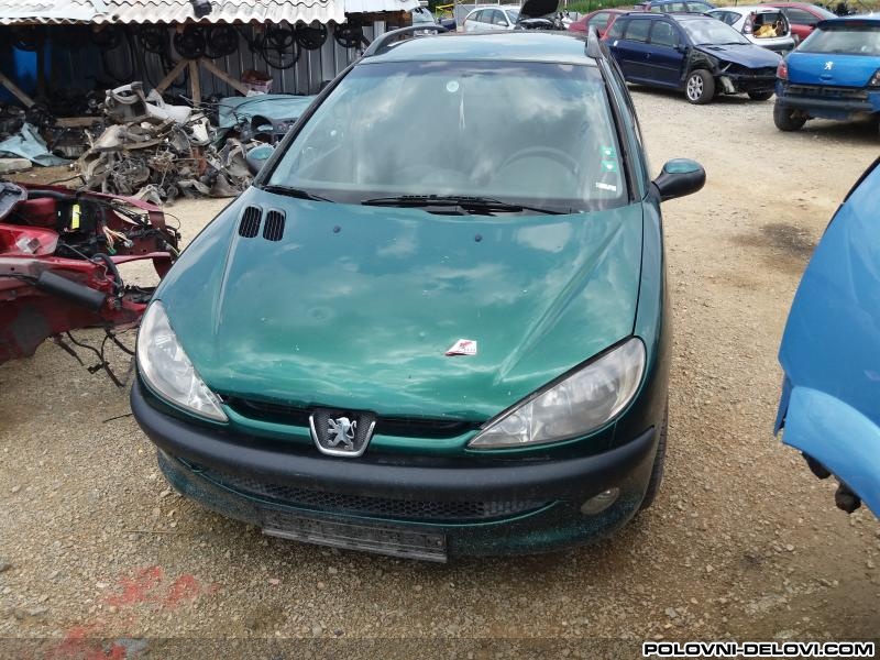 Peugeot  206 Zelena Kompletan Auto U Delovima