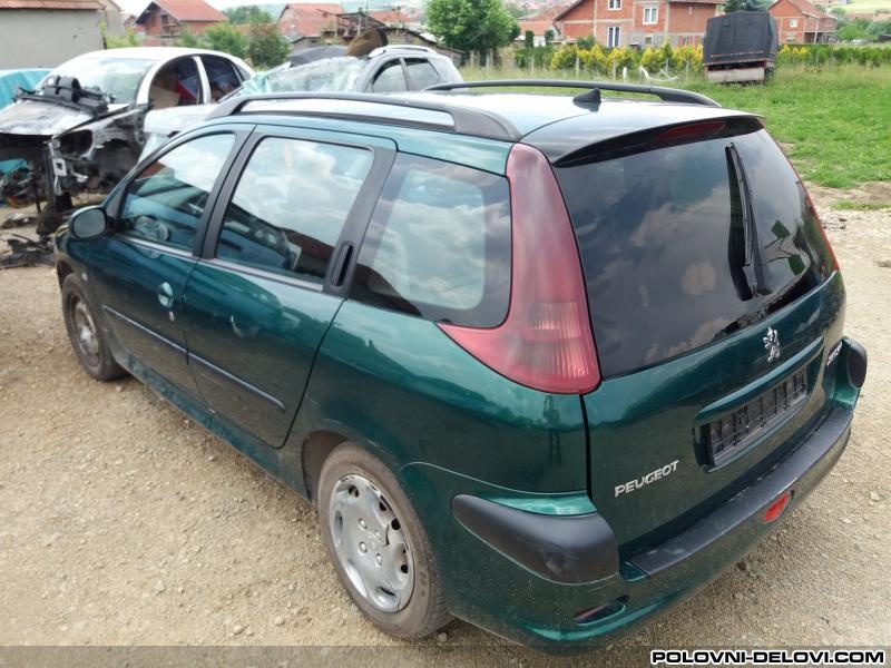 Peugeot  206 Zelena Met Karavan Kompletan Auto U Delovima