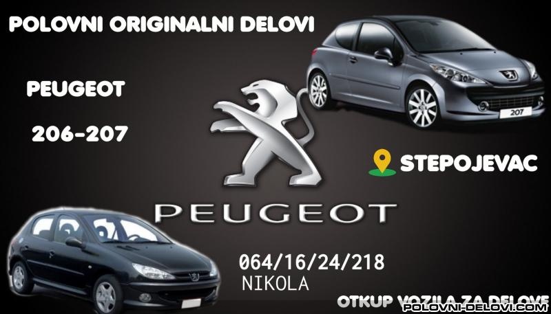 Peugeot  207  Kocioni Sistem