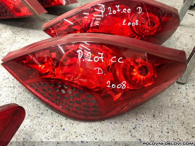 Peugeot  207 LAMPE 207 Pezo Svetla I Signalizacija