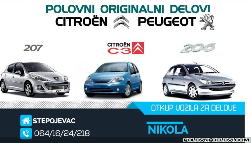 Peugeot  207  Menjac I Delovi Menjaca