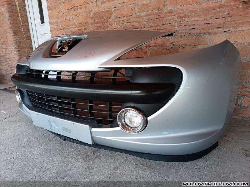 Peugeot  207  Prednji Branik Sivi 06-09